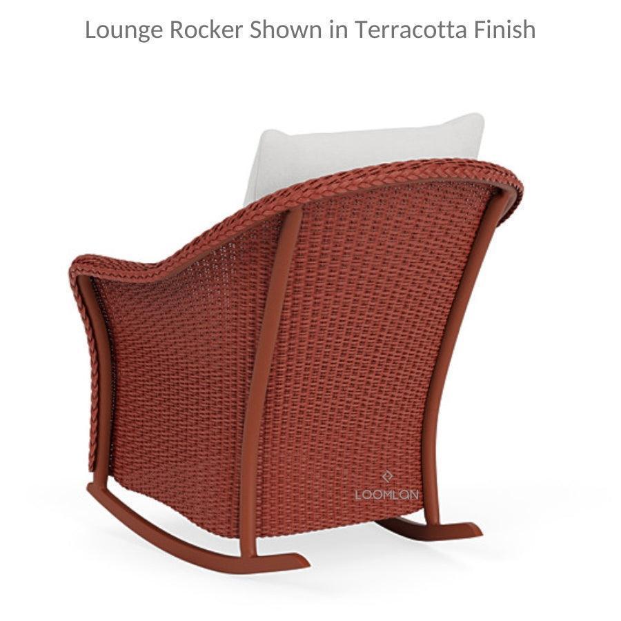 Lloyd Flanders Weekend Retreat Outdoor Lounge Rocker Chair