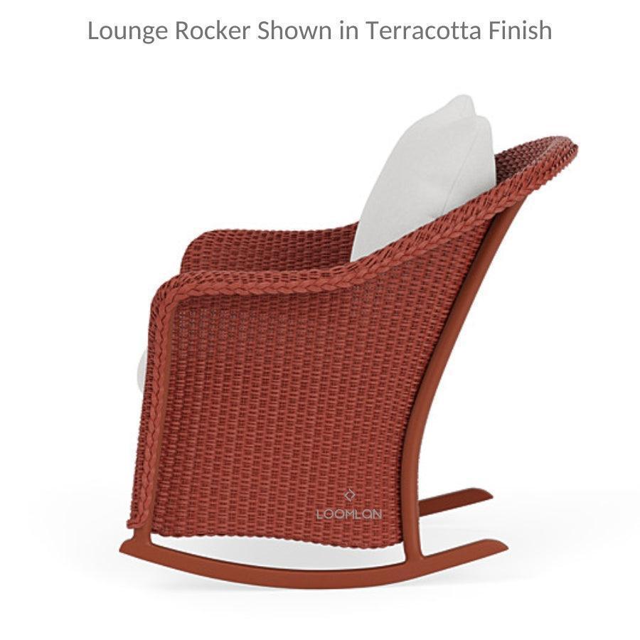 Lloyd Flanders Weekend Retreat Outdoor Lounge Rocker Chair