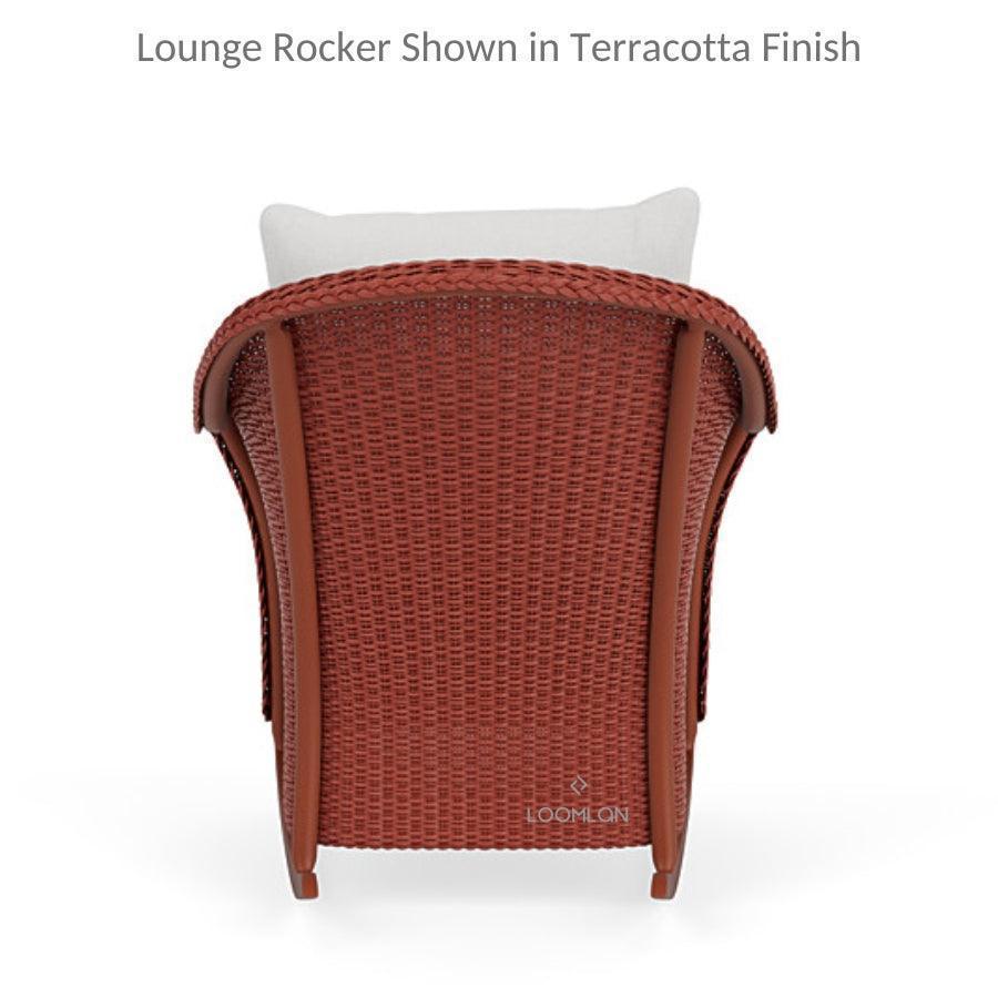 Lloyd Flanders Weekend Retreat Outdoor Lounge Rocker Chair