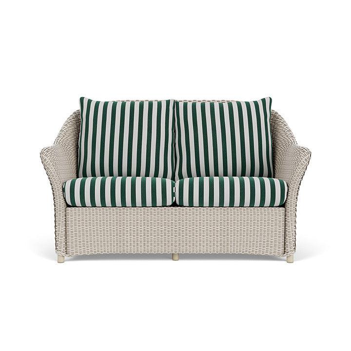 Lloyd Flanders Weekend Retreat Outdoor Loveseat All Weather Wicker