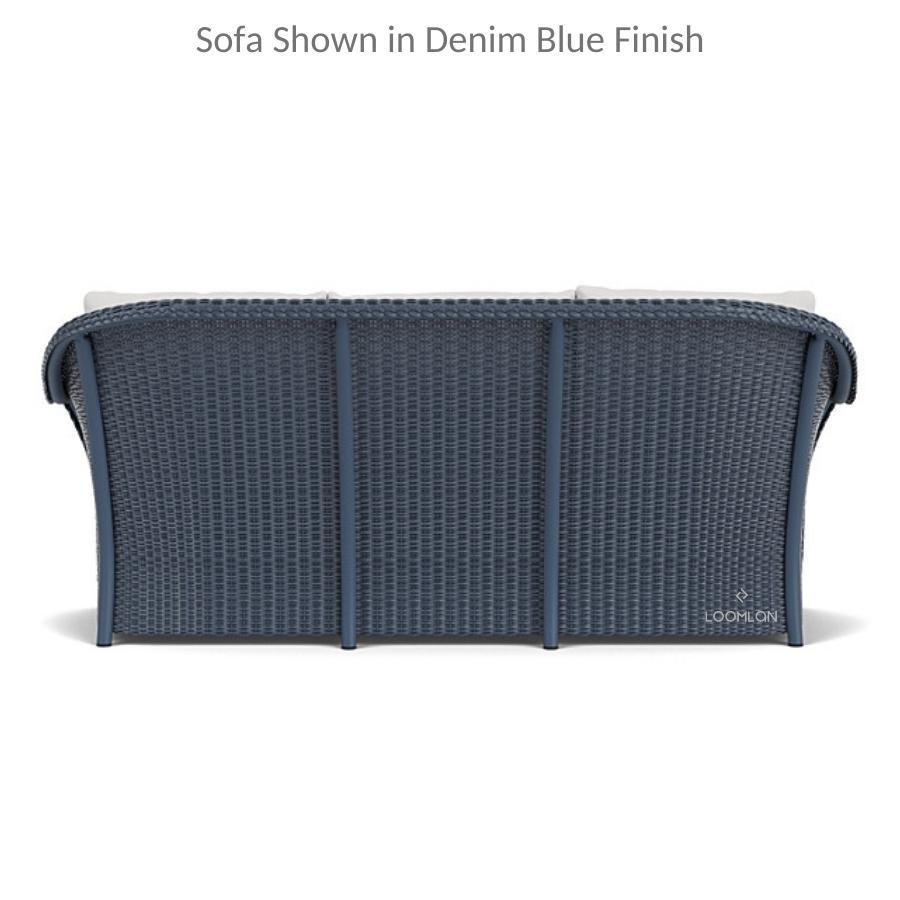 Lloyd Flanders Weekend Retreat Outdoor Couch All Weather Wicker