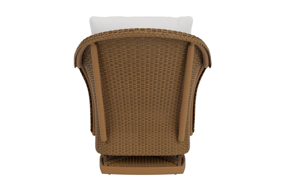 Lloyd Flanders Weekend Retreat Outdoor Swivel Glider Lounge Chair