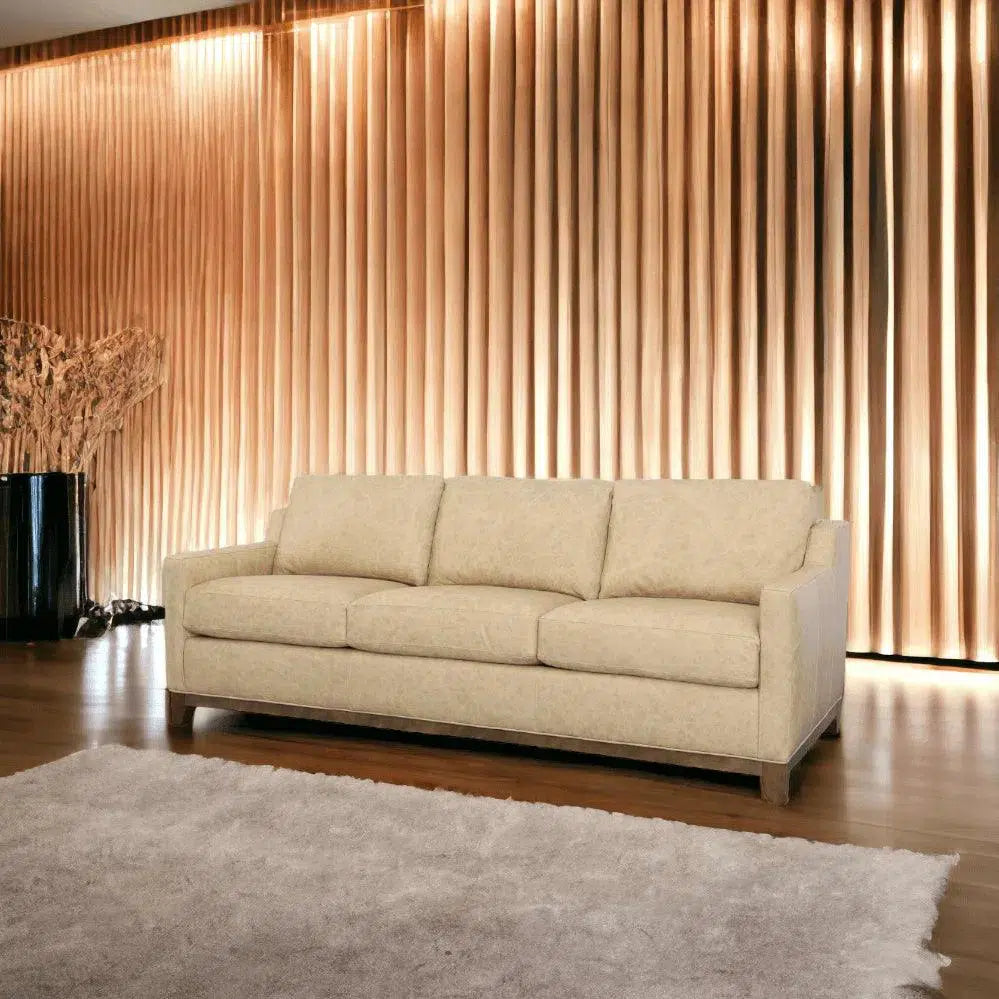 Wildcat Custom Leather Couch - American Crafted Sofas &amp; Loveseats LOOMLAN By Uptown Sebastian