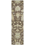 LOOMLAN Rugs Louis Brown Washable Indoor-Outdoor Rug