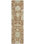 LOOMLAN Rugs Louis Orange Washable Indoor-Outdoor Rug