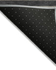 LOOMLAN Rugs Lume Black Washable Indoor-Outdoor Rug