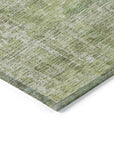 LOOMLAN Rugs Lunisse Green Washable Indoor-Outdoor Rug