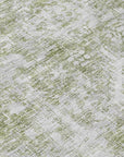 LOOMLAN Rugs Lurea Green Washable Indoor-Outdoor Rug
