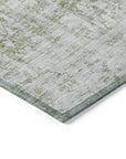 LOOMLAN Rugs Lurea Green Washable Indoor-Outdoor Rug