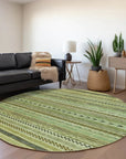 LOOMLAN Rugs Luthyra Aloe Washable Indoor-Outdoor Rug