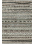 LOOMLAN Rugs Luthyra Brown Washable Indoor-Outdoor Rug