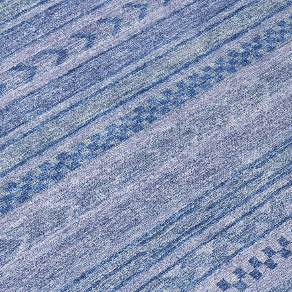 LOOMLAN Rugs Luthyra Denim Washable Indoor-Outdoor Rug
