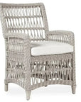 Lloyd Flanders Mackinac Patio Dining Armchair Sunbrella Cushion