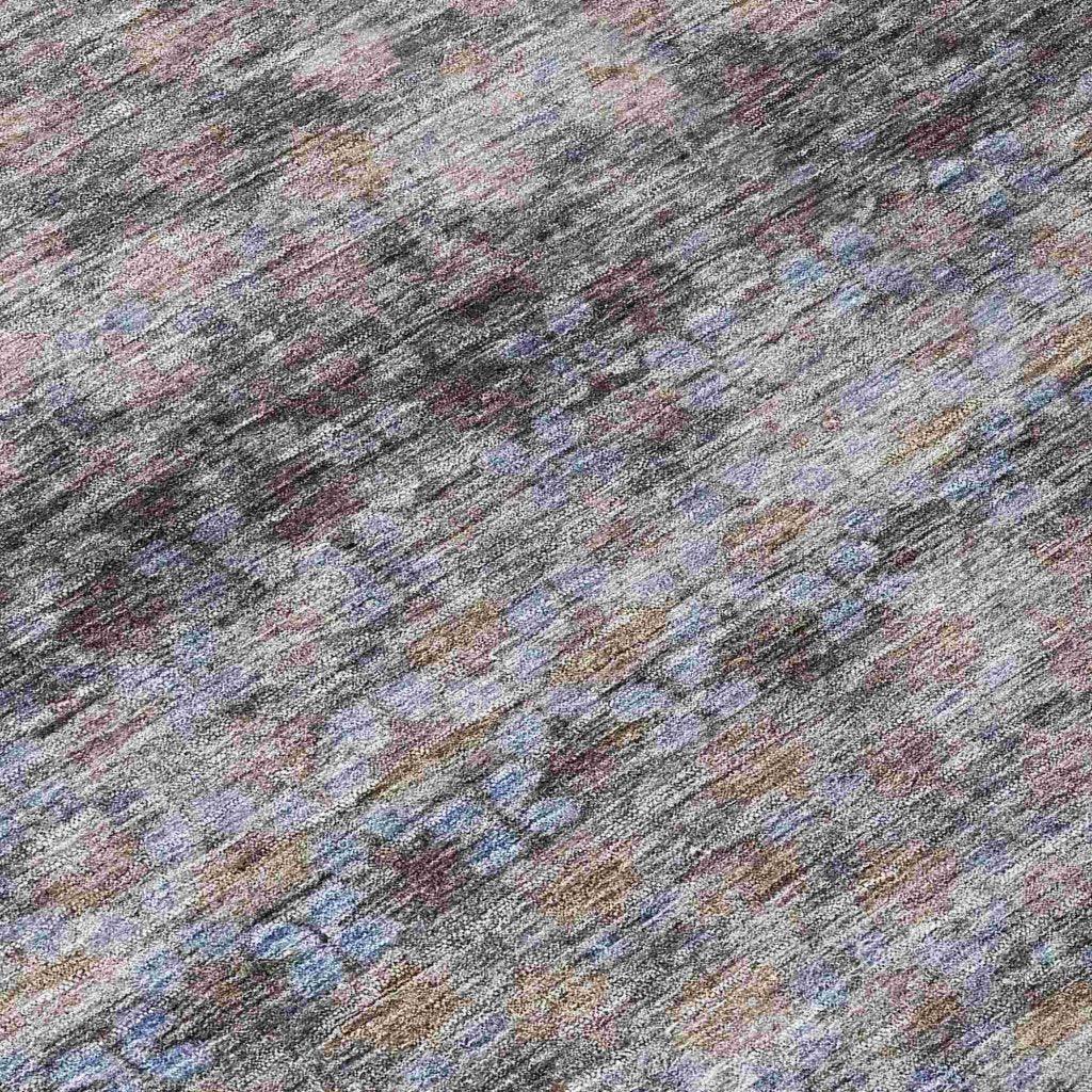 LOOMLAN Rugs Maelis Brown Washable Indoor-Outdoor Rug