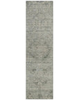 LOOMLAN Rugs Malia Green Washable Indoor-Outdoor Rug