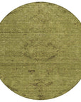 LOOMLAN Rugs Malia Olive Washable Indoor-Outdoor Rug