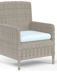 Manhattan Sunbrella Outdoor Dining Chair 2PC - LOOMLAN - Sunset West - Outdoor Dining Chairs