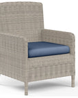 Manhattan Sunbrella Outdoor Dining Chair 2PC - LOOMLAN - Sunset West - Outdoor Dining Chairs