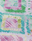 LOOMLAN Rugs Marave Purple Washable Indoor-Outdoor Rug