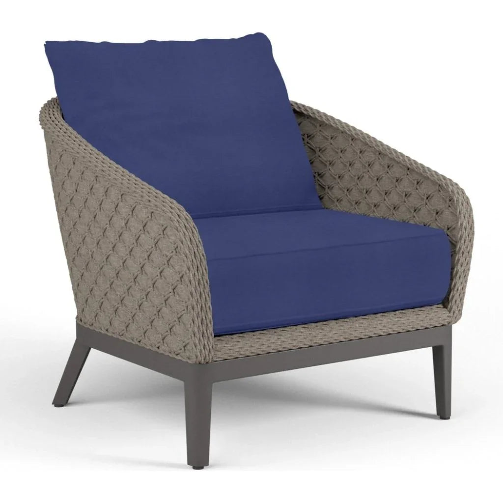 Marbella Sunbrella Outdoor Club Chair - LOOMLAN - Sunset West - Outdoor Accent Chairs