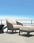 Marbella Sunbrella Outdoor Club Chair - LOOMLAN - Sunset West - Outdoor Accent Chairs