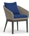 Marbella Sunbrella Outdoor Dining Chair 2PC - LOOMLAN - Sunset West - Outdoor Dining Chairs