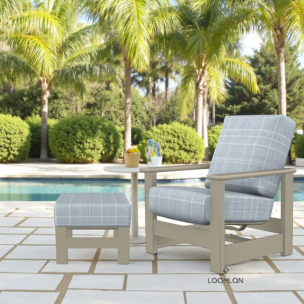 Telescope Leeward Deep Seat Outdoor Ottoman