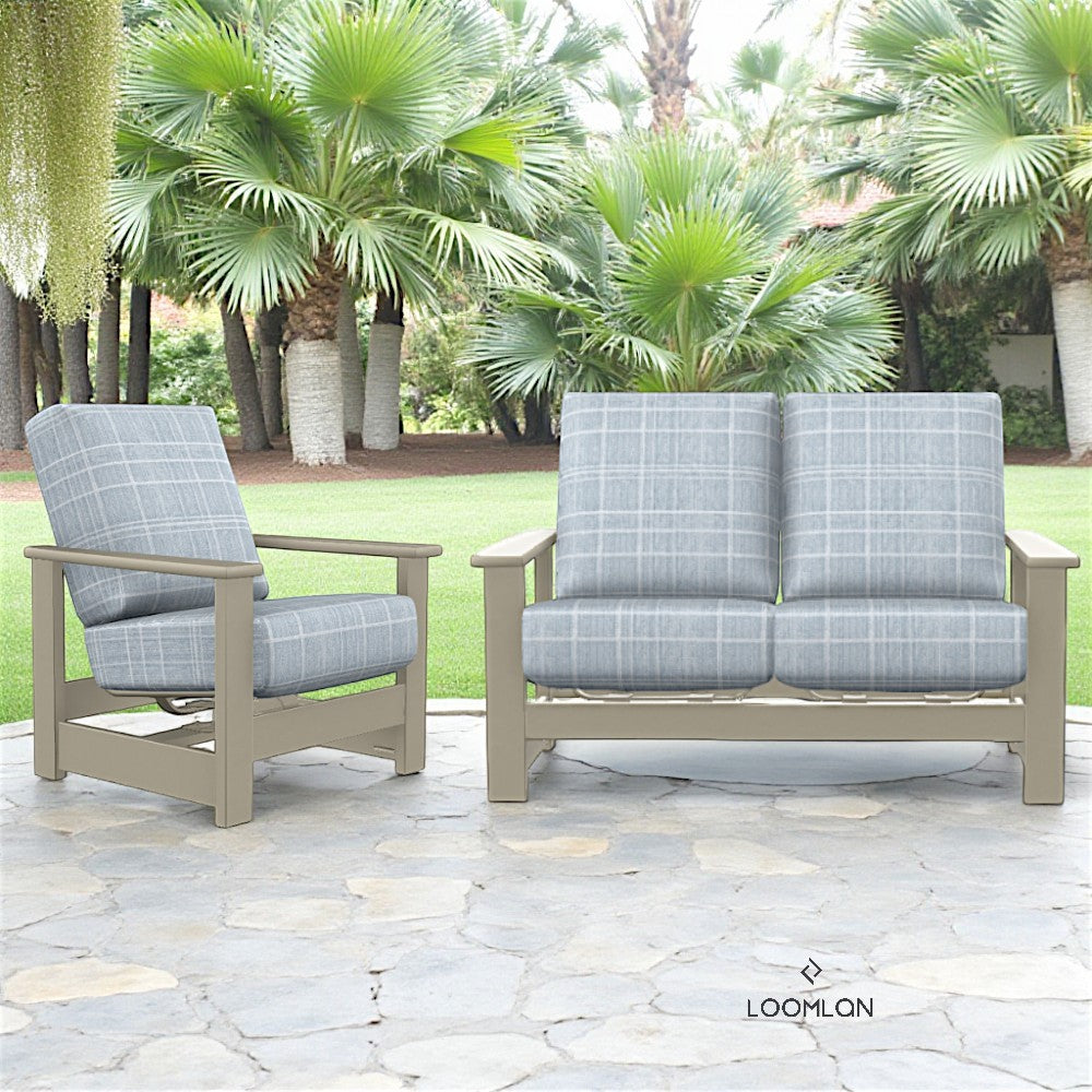 Telescope Leeward Deep Seat Hidden Motion Outdoor Armchair