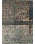 LOOMLAN Rugs Mehriza Brown Washable Indoor-Outdoor Rug