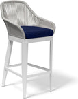 Miami Sunbrella Weatherproof Outdoor Bar Stool - LOOMLAN - Sunset West - Outdoor Bar Stools