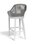 Miami Sunbrella Weatherproof Outdoor Bar Stool - LOOMLAN - Sunset West - Outdoor Bar Stools