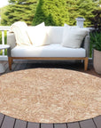LOOMLAN Rugs Mila Orange Washable Indoor-Outdoor Rug