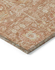 LOOMLAN Rugs Mila Orange Washable Indoor-Outdoor Rug