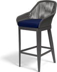 Milano Weatherproof Outdoor Bar Stool - LOOMLAN - Sunset West - Outdoor Bar Stools