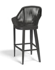 Milano Weatherproof Outdoor Bar Stool - LOOMLAN - Sunset West - Outdoor Bar Stools