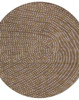 LOOMLAN Rugs Mirelia Brown Washable Indoor-Outdoor Rug