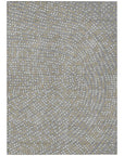 LOOMLAN Rugs Mirelia Gray Washable Indoor-Outdoor Rug
