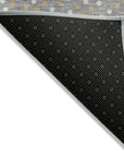 LOOMLAN Rugs Mirelia Gray Washable Indoor-Outdoor Rug