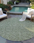 LOOMLAN Rugs Mirelia Sage Washable Indoor-Outdoor Rug