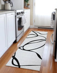 LOOMLAN Rugs Mirelle White Washable Indoor-Outdoor Rug
