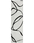 LOOMLAN Rugs Mirelle White Washable Indoor-Outdoor Rug