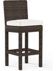Montecito Sunbrella Outdoor Barstool - LOOMLAN - Sunset West - Outdoor Bar Stools