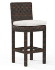 Montecito Sunbrella Outdoor Barstool - LOOMLAN - Sunset West - Outdoor Bar Stools