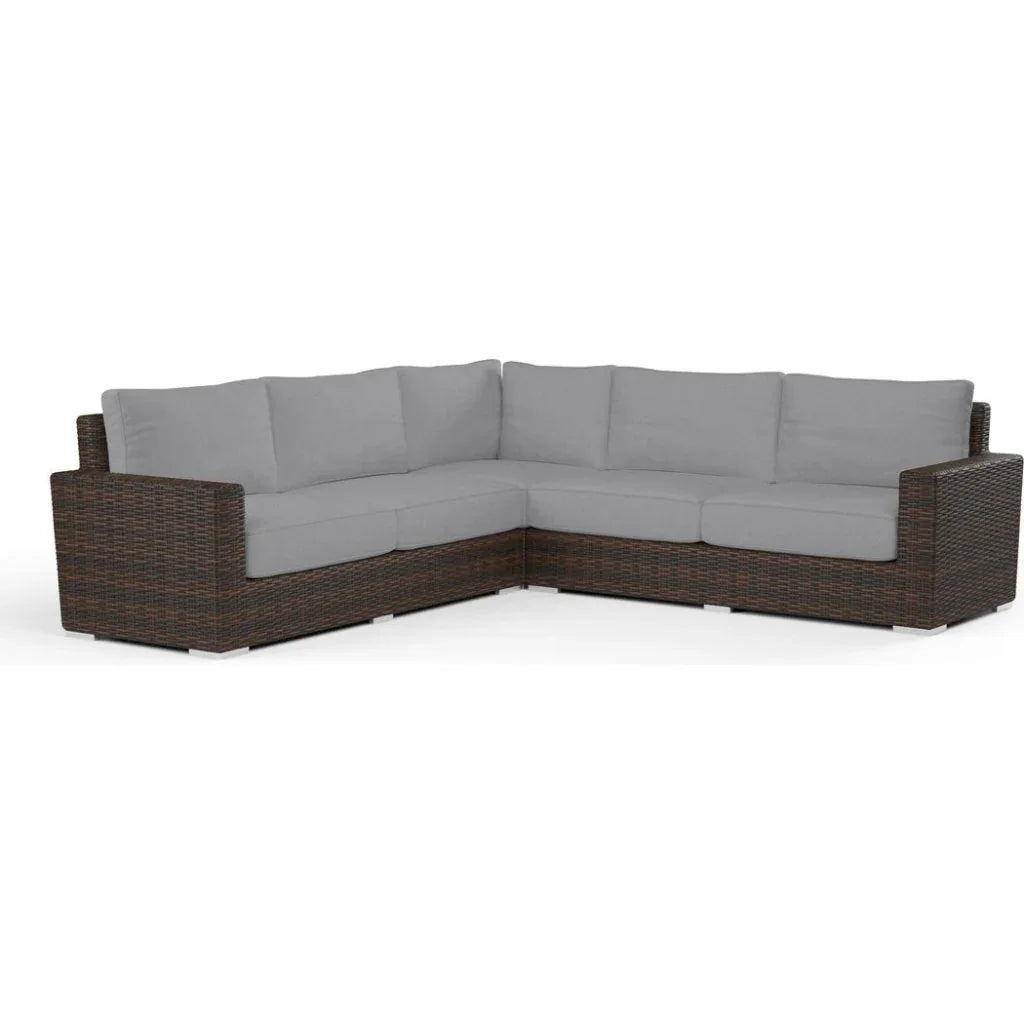 Montecito Sunbrella Outdoor Sectional Sofa - LOOMLAN - Sunset West - Outdoor Sofas &amp; Loveseats