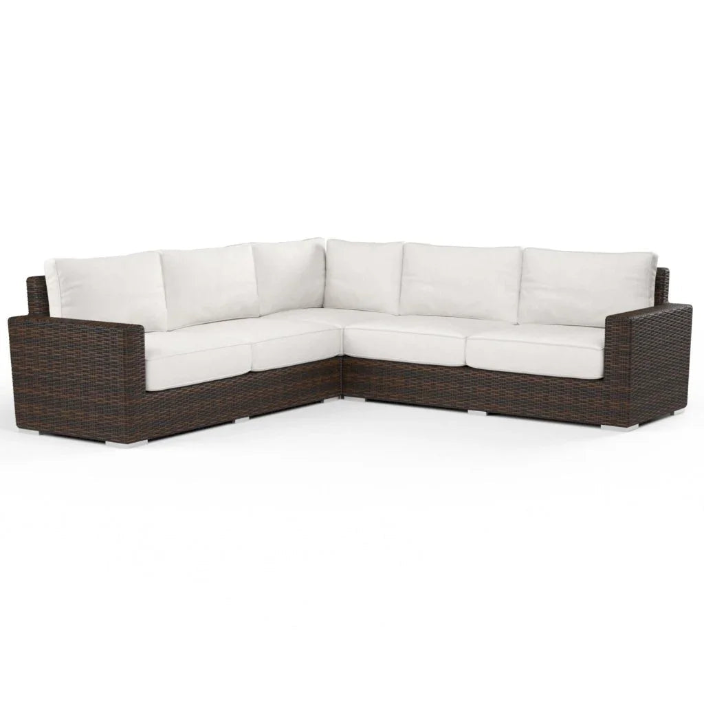 Montecito Sunbrella Outdoor Sectional Sofa - LOOMLAN - Sunset West - Outdoor Sofas &amp; Loveseats