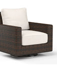Montecito Sunbrella Swivel Outdoor Rocker - LOOMLAN - Sunset West - Outdoor Accent Chairs