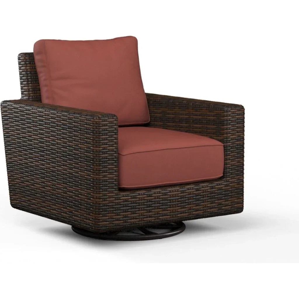 Montecito Sunbrella Swivel Outdoor Rocker - LOOMLAN - Sunset West - Outdoor Accent Chairs