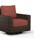 Montecito Sunbrella Swivel Outdoor Rocker - LOOMLAN - Sunset West - Outdoor Accent Chairs