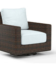 Montecito Sunbrella Swivel Outdoor Rocker - LOOMLAN - Sunset West - Outdoor Accent Chairs