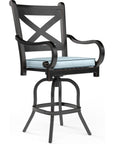 Monterey Sunbrella Outdoor Barstool - LOOMLAN - Sunset West - Outdoor Bar Stools
